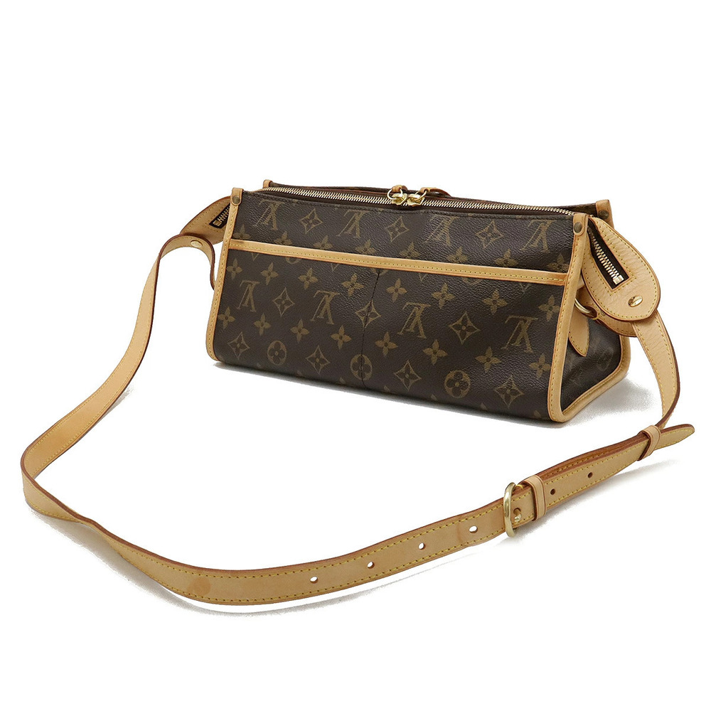 Louis Vuitton Popincourt Crossbody Shoulder Monogram Bag Long Brown
